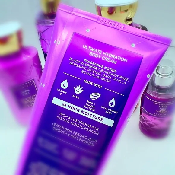 BBW 💋 DARK KISS 💋 COMPLETE 5 piece body care set - Picture 3 of 5